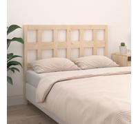 (brown, 125.5 x 4 x 100 cm) vidaXL Bed Headboard Home Bedroom Decorative Bed Header Panel Solid Wood Pine