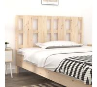 (brown, 140.5 x 4 x 100 cm) vidaXL Bed Headboard Home Bedroom Decorative Bed Header Panel Solid Wood Pine
