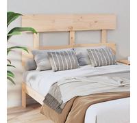 vidaXL Bed Headboard 144x3x81 cm Solid Wood Pine