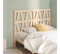 Bed Headboard Home Bedroom Decorative Bed Header Panel Solid Wood Pine vidaXL