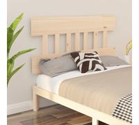 vidaXL Bed Headboard 153.5x3x81 cm Solid Wood Pine