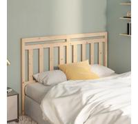 (brown, 156 x 4 x 100 cm) vidaXL Bed Headboard Home Bedroom Decorative Bed Header Panel Solid Wood Pine