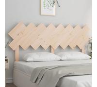 (brown, 159.5 x 3 x 80.5 cm) vidaXL Bed Headboard Home Bedroom Decorative Bed Header Panel Solid Wood Pine