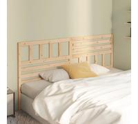 vidaXL Bed Headboard 186x4x100 cm Solid Wood Pine