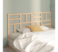 vidaXL Bed Headboard 186x4x104 cm Solid Wood Pine