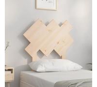 vidaXL Bed Headboard 72.5x3x81 cm Solid Wood Pine
