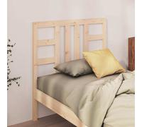 vidaXL Bed Headboard 81x4x100 cm Solid Wood Pine 04 UK HOT