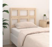 (brown, 95.5 x 4 x 100 cm) vidaXL Bed Headboard Home Bedroom Decorative Bed Header Panel Solid Wood Pine