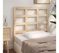 vidaXL Bed Headboard 95.5x4x100 cm Solid Wood Pine
