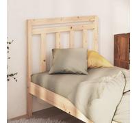 vidaXL Bed Headboard 95x4x100 cm Solid Wood Pine NEW