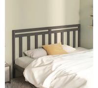 (grey, 206 x 4 x 100 cm) vidaXL Solid Wood Pine Bed Headboard Home Furniture Multi Colours Multi Sizes