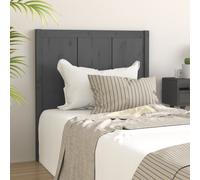 (grey, 80.5 x 4 x 100 cm) vidaXL Bed Headboard Home Bedroom Decorative Bed Header Panel Solid Wood Pine