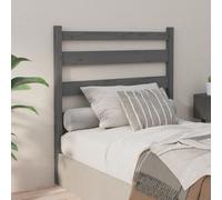 (grey, 96 x 4 x 100 cm) vidaXL Bed Headboard Bedroom Bed Header Decorative Headboard Solid Wood Pine