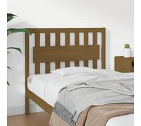 vidaXL Bed Headboard Honey Brown 105.5x4x100 cm Solid Wood Pine