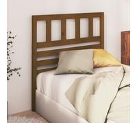 (honey brown, 106 x 4 x 100 cm) vidaXL Bed Headboard Bedroom Bed Header Decorative Headboard Solid Wood Pine