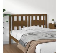 vidaXL Bed Headboard Honey Brown 145.5x4x100 cm Solid Wood Pine