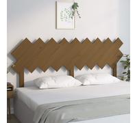 Bed Headboard Home Bedroom Decorative Bed Header Panel Solid Wood Pine vidaXL