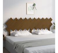 Bed Headboard Home Bedroom Decorative Bed Header Panel Solid Wood Pine vidaXL