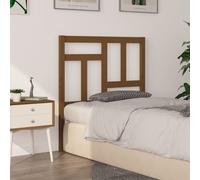 vidaXL Bed Headboard Honey Brown 80.5x4x100 cm Solid Wood Pine