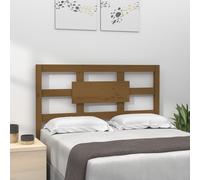 vidaXL Bed Headboard Honey Brown 80.5x4x100 cm Solid Wood Pine NEW