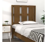vidaXL Bed Headboard Honey Brown 80.5x4x100 cm Solid Wood Pine