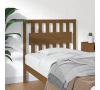 vidaXL Bed Headboard Honey Brown 95.5x4x100 cm Solid Wood Pine