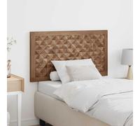 vidaXL Bed Headboard Natural Solid Teak Wood
