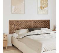 vidaXL Bed Headboard Natural Solid Teak Wood