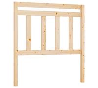 vidaXL Bed Headboard Solid Wood Pine Bed Frame Finish - Stylish Design with Durable Material and Easy Assembly - Ideal for Bedrooms