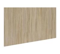 vidaXL Engineered Wood Bed Headboard, Classic Design, Smooth Sonoma Oak Finish, Easy to Assemble, Suitable for Beds without Headboards