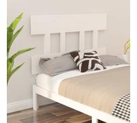 (white, 103.5 x 3 x 81 cm) vidaXL Solid Wood Pine Bed Headboard Home Bed Header Multi Colours Multi Sizes