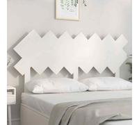 Vidaxl Bed Headboard White 141X3X80.5 Cm Solid Wood Pine