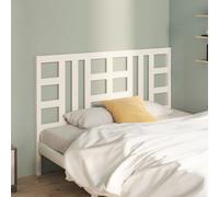 (white, 156 x 4 x 100 cm) vidaXL Solid Wood Pine Bed Headboard Bedroom Headboard Multi Colours/Sizes