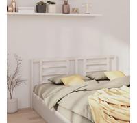 (white, 166 x 4 x 100 cm) vidaXL Bed Headboard Bedroom Bed Header Decorative Headboard Solid Wood Pine