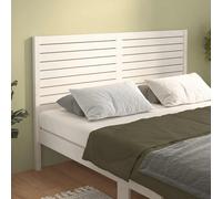 (white, 166 x 4 x 100 cm) vidaXL Solid Wood Pine Bed Headboard Wooden Bed Header Multi Colours/Sizes