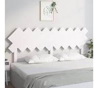 vidaXL Bed Headboard White 178x3x80.5 cm Solid Wood Pine