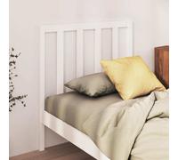 (White) vidaXL Solid Wood Pine Bed Headboard Home Wooden Furniture Multi Colours/Sizes