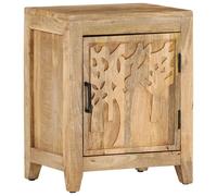 Vidaxl Bedside Cabinet 40X30X50 Cm Solid Mango Wood