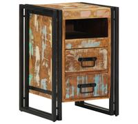 vidaXL Bedside Cabinet 40x40x59 cm Solid Wood Reclaimed