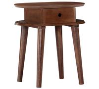 vidaXL Bedside Cabinet 50x35x55 cm Solid Acacia Wood