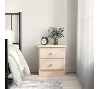 vidaXL Bedside Cabinet ALTA 41x35x41 cm Solid Wood Pine
