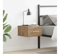 vidaXL Bedside Cabinet Artisan oak 35 x 35 x 20 cm Engineered Wood