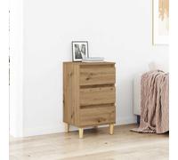 Bedside Cabinet Engineered Wood End Table Nightstand Multi Colours vidaXL