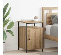 vidaXL Bedside Cabinet Artisan Oak 40 x 42 x 60cm Engineered Wood