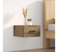 vidaXL Bedside Cabinet Artisian Oak 35 x 35 x 20 cm Engineered Wood