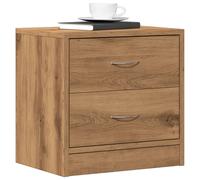 vidaXL Bedside Cabinet Artisian Oak 40x30x40 cm Engineered Wood