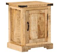 vidaXL Bedside Cabinet Bed Cabinet Nightstand Bed Side Table Solid Wood Mango