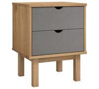 Solid Wood Pine Bedside Cabinet Nightstand End Table Multi Colours
