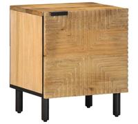 vidaXL Bedside Cabinet Brown 40x33x46 cm Solid Wood Mango