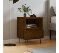 Bedside Cabinets Nightstand Side Table Bed Cabinet Engineered Wood vidaXL